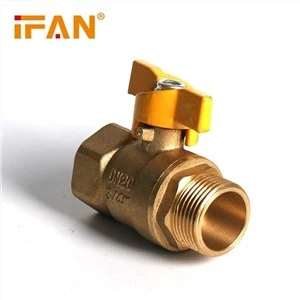 Farfalla valvola gas in ottone