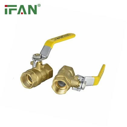 Valvola a sfera in ottone per gas