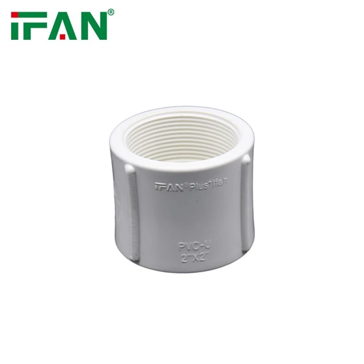 White UPVC Threaded Fittings