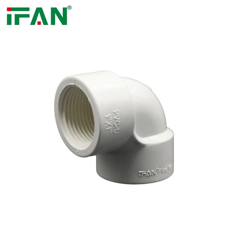 White UPVC Threaded Fittings
